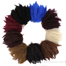 8-инчови синтетични плитки Marley Twist, плетени на една кука, удължители за коса